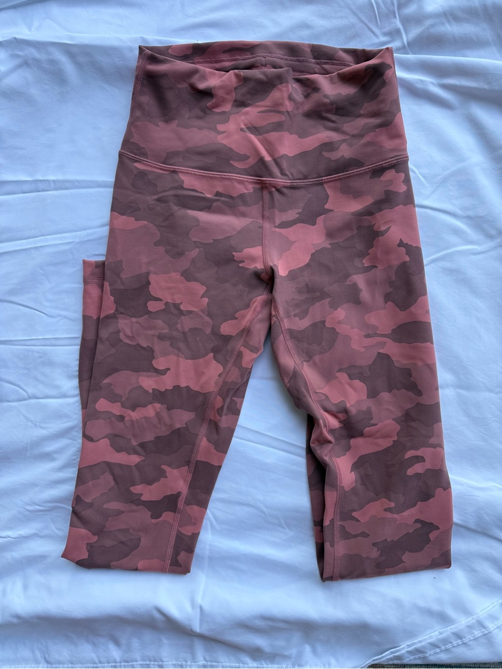 lululemon athletica Pink Camouflage High-Waist Leggings